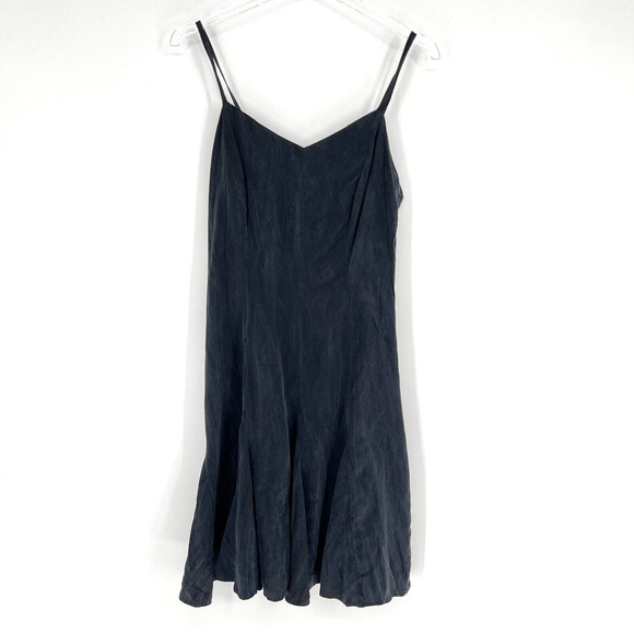 Vintage Little Black Dress Juniors 7 / S 90s Y2K Swing Fairy Grunge Whimsigoth - Picture 1 of 7